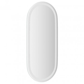 Oglindă de baie cu LED, 80x35 cm, ovală - Img 8