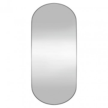 Oglindă de perete, 25x60 cm, oval, sticlă - Img 2