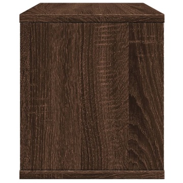Organizator birou, stejar maro, 36x26x29,5 cm lemn prelucrat - Img 8