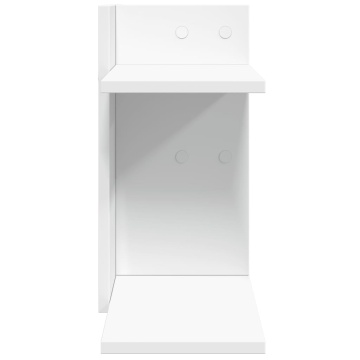 Organizator de birou, alb, 42x21,5x42 cm, lemn prelucrat - Img 8