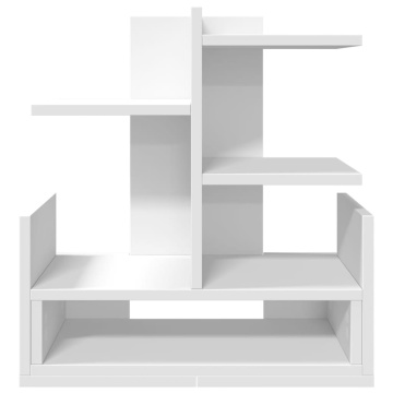 Organizator de birou, alb, 49x20x52,5 cm, lemn prelucrat - Img 4