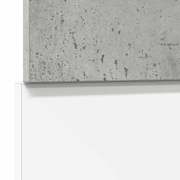 Panou frontal mașină spălat vase, gri beton, 45x3x67 cm, PAL - Img 5