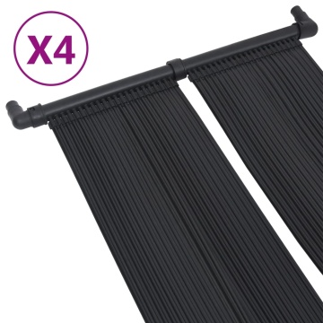 Panou încălzitor solar pentru piscină, 4 buc., 80x310 cm - Img 2