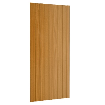 Panouri acoperiș, 36 buc., natural, 100x45 cm, oțel galvanizat - Img 3