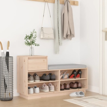 Pantofar, 110x34x61 cm, lemn masiv de pin - Img 1