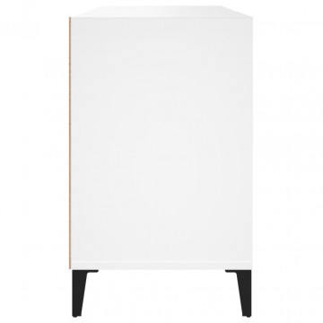 Pantofar, alb, 102x36x60 cm, lemn compozit - Img 5