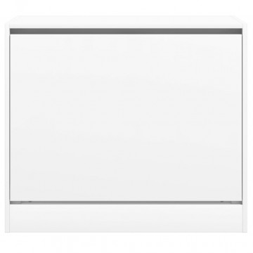Pantofar, alb, 80x42x69 cm, lemn prelucrat - Img 8