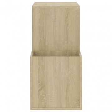 Pantofar de hol, stejar sonoma, 105x35,5x70 cm, PAL - Img 5