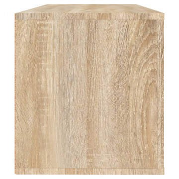 Pantofar de perete, stejar sonoma, 100x35x38 cm lemn prelucrat - Img 5