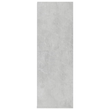 Pantofar, gri beton, 54x34x100,5 cm, lemn compozit - Img 6