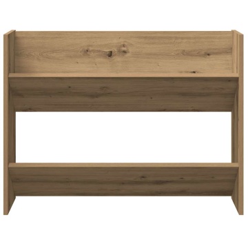 Pantofar perete, stejar artizanal, 80x18x60 cm, lemn prelucrat - Img 4