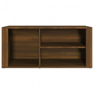 Pantofar, stejar maro, 100x35x45 cm, lemn compozit - Img 8