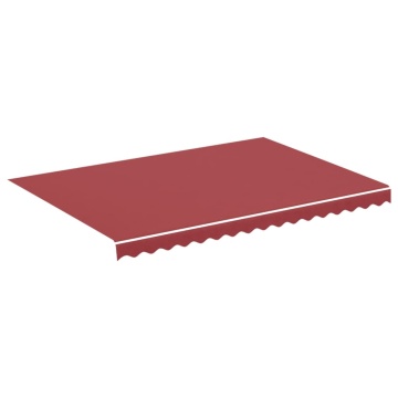 Pânză de rezervă pentru copertină, roșu vișiniu, 3,5x2,5 m - Img 2