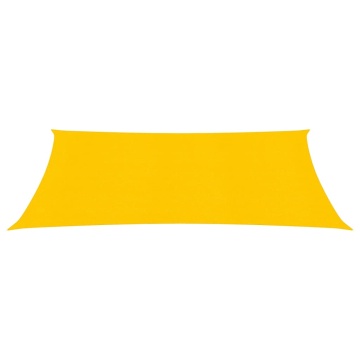 Pânză parasolar, galben dreptunghiular 4x7 m, HDPE, 160 g/m² - Img 2