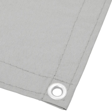 Paravan de balcon gri deschis 90x400 cm 100% poliester oxford - Img 4