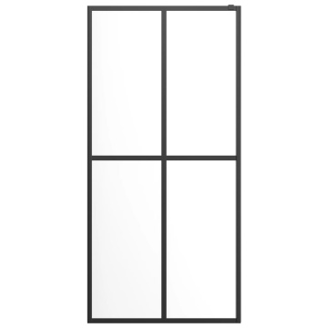 Paravan duș walk-in, 80x195 cm, sticlă securizată transparentă - Img 4