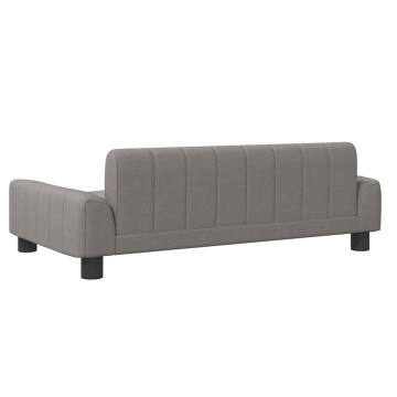 Pat de câini, taupe, 90x53x30 cm, material textil - Img 7