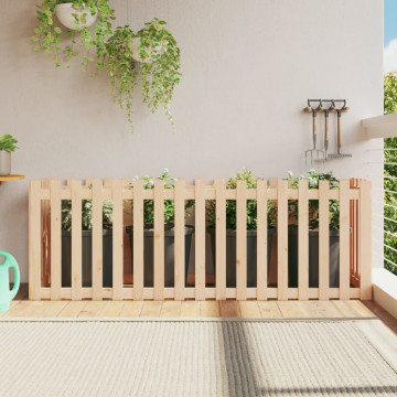 Pat înălțat grădină design gard 200x50x70 cm lemn impregnat pin - Img 1