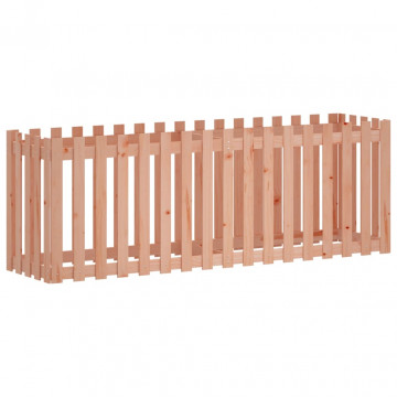 Pat înălțat grădină design gard 200x50x70 cm lemn impregnat pin - Img 2