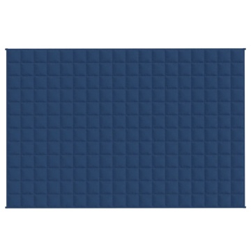 Pătură anti-stres, albastru, 122x183 cm, 5 kg, material textil - Img 3