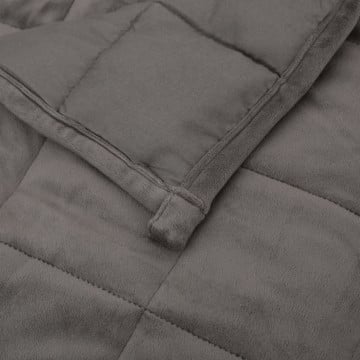Pătură anti-stres, gri, 200x230 cm, 13 kg, material textil - Img 6