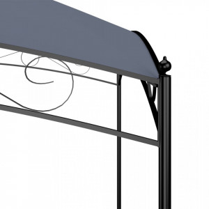 Pavilion, antracit, 3 x 3 x 2,65 m, 180 g/m² - Img 4