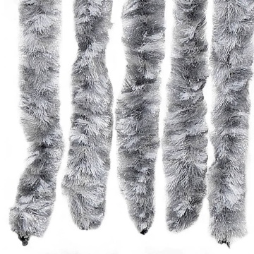 Perdea pentru insecte, alb și gri, 120x220 cm, chenille - Img 7
