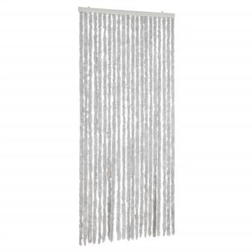 Perdea pentru insecte, gri, 90x200 cm, chenille - Img 2