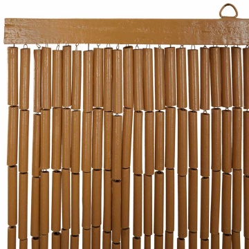 Perdele ușă cu insecte imprimeu palmieri 100x200 cm bambus - Img 4