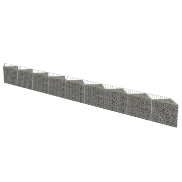 Perete gabion, 630 x 30 x 50 cm, oțel galvanizat - Img 2