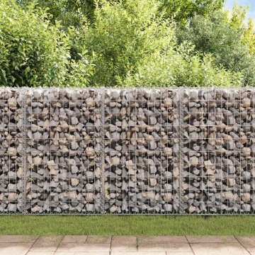 Perete gabion cu capace, 100 x 60 x 100 cm, oțel galvanizat - Img 3