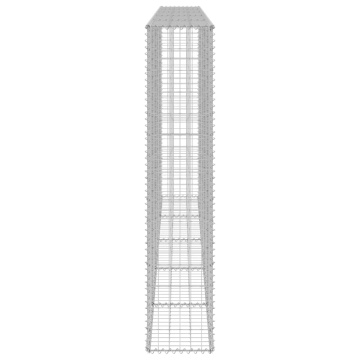 Perete gabion cu capace, 300 x 30 x 150 cm, oțel galvanizat - Img 4
