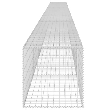 Perete gabion cu capace, 900 x 50 x 50 cm, oțel galvanizat - Img 6