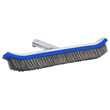 Perie de perete pentru piscină, aluminiu - Img 2