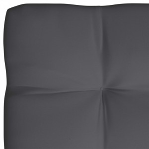 Pernă canapea din paleți, antracit, 120 x 80 x 12 cm, textil - Img 4