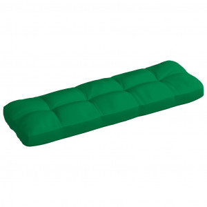 Pernă canapea din paleți, verde, 120 x 40 x 12 cm - Img 2