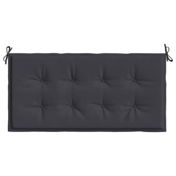 Pernă de bancă de grădină, negru, 100x50x4 cm, textil oxford - Img 4