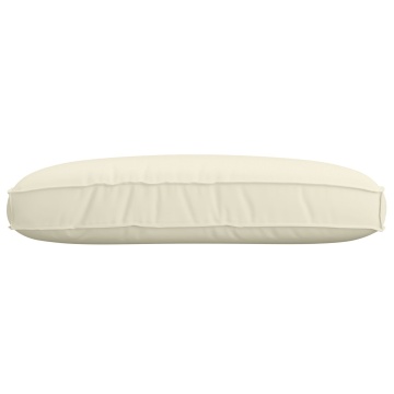 Pernă de Exterior Crem Poliester 120 x 12 x 80 cm - Img 1