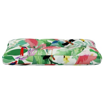 Pernă de paleți, multicolor, 80x40x12 cm, textil - Img 8