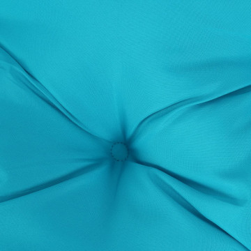 Pernă de paleți, turcoaz, 50x40x12 cm, textil - Img 6