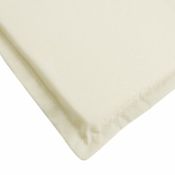 Pernă de șezlong, crem, 200x60x3 cm, textil oxford - Img 6