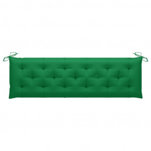 Pernă pentru balansoar, verde, 180 cm, material textil - Img 4