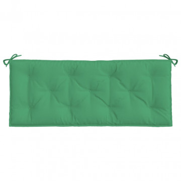 Perne bancă de grădină 2buc., verde,120x50x7cm, țesătură oxford - Img 8