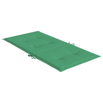 Perne cu spătar mic, 6 buc., verde, 100x50x3 cm, textil oxford - Img 8