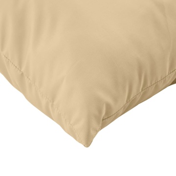 Perne de paleți, 2 buc., melanj bej, material textil - Img 6