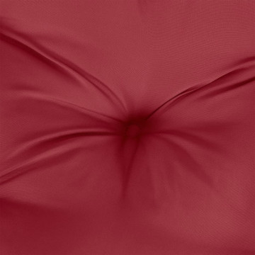Perne de scaun, 4 buc., vin roșu, 50x50x7 cm, textil oxford - Img 5