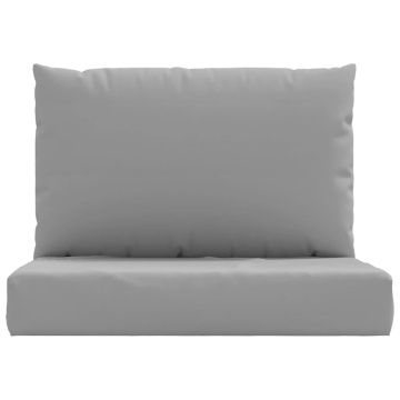 Perne pentru canapea din paleți, 2 buc., gri, material textil - Img 4