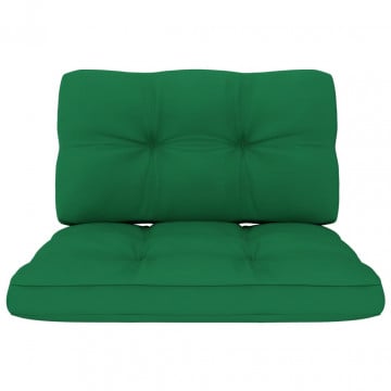 Perne pentru canapea din paleți, 2 buc, verde - Img 3