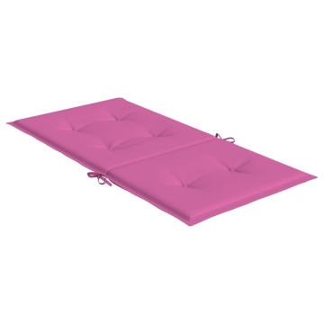 Perne pentru scaune cu spătar mic, 6 buc., roz, textil - Img 8