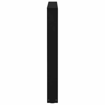 Picioare pentru masă în formă de V 3 buc Negru Oțel - Img 5